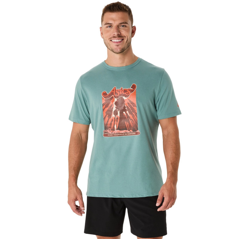 UNISEX ASICS WANDER SHORT SLEEVE TEE 1