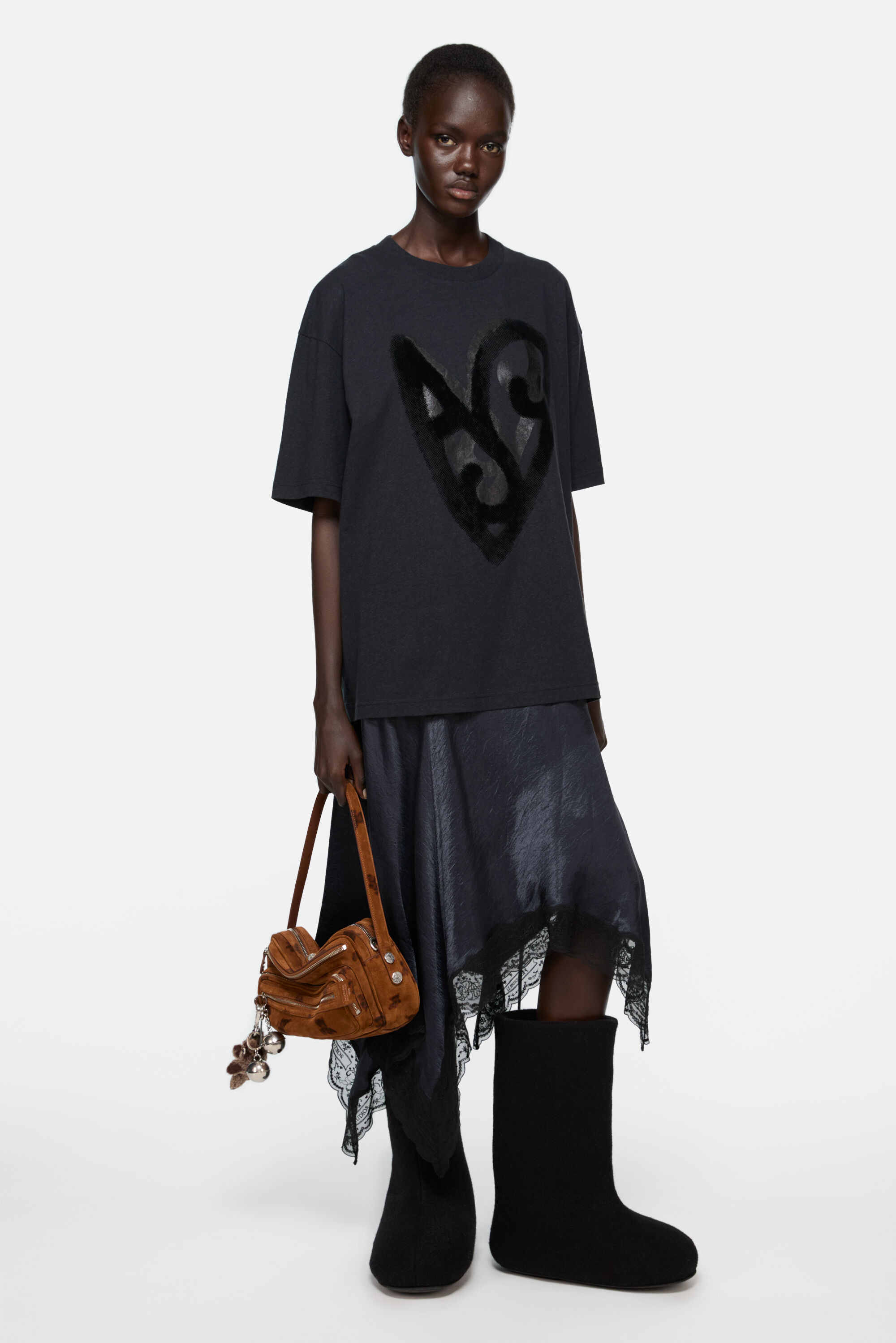 Printed t-shirt - Black - 2