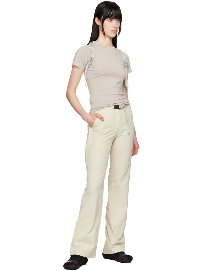 HYEIN SEO Beige Dyed Backstrap T-shirt outlook