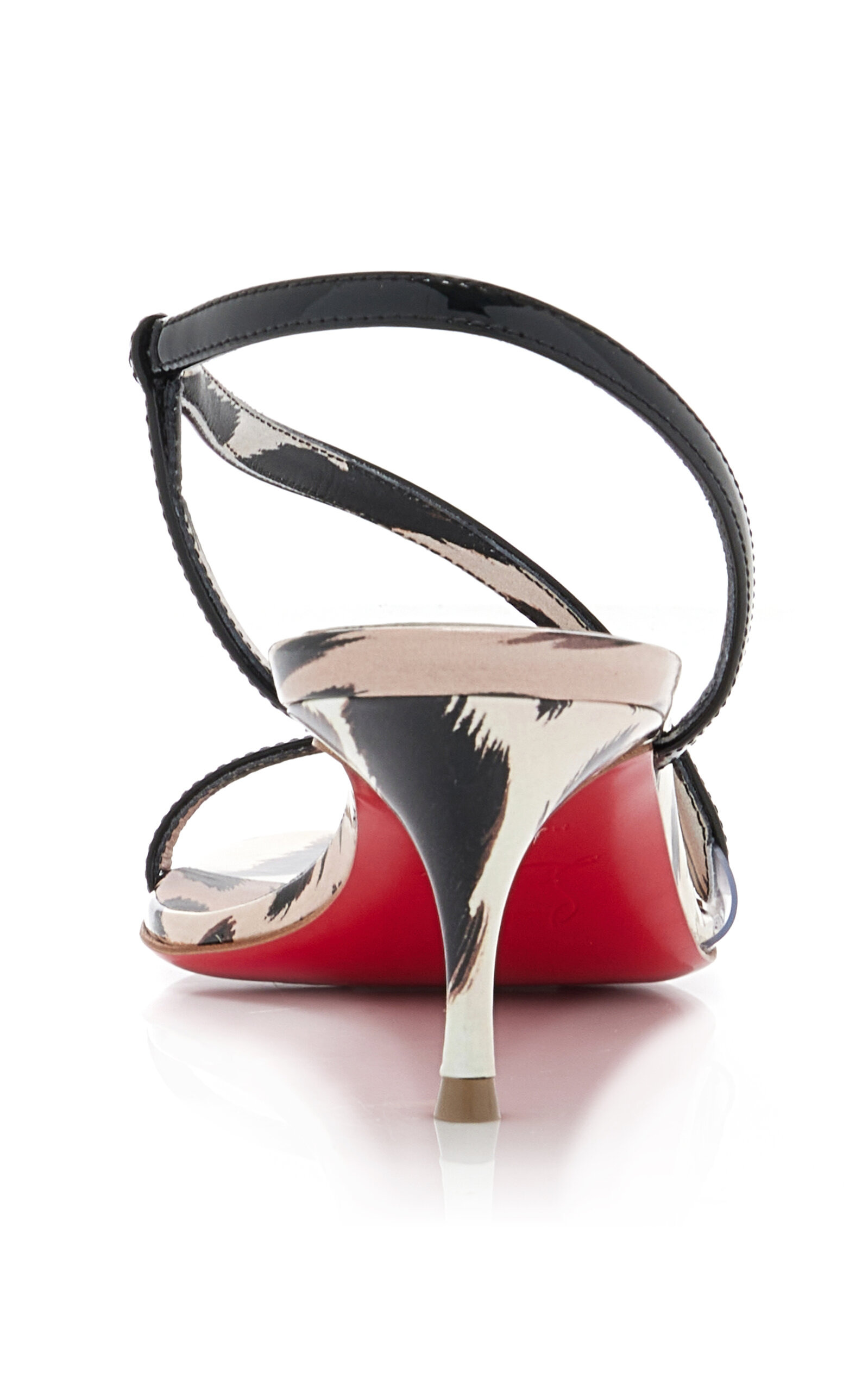 Rosalie 55mm Patent Leather Sandals black - 5