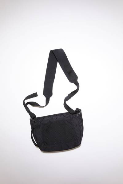 Acne Studios Logo crossbody bag - Black outlook