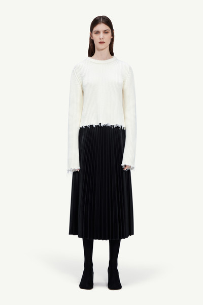 MM6 Maison Margiela Cut-out jumper outlook