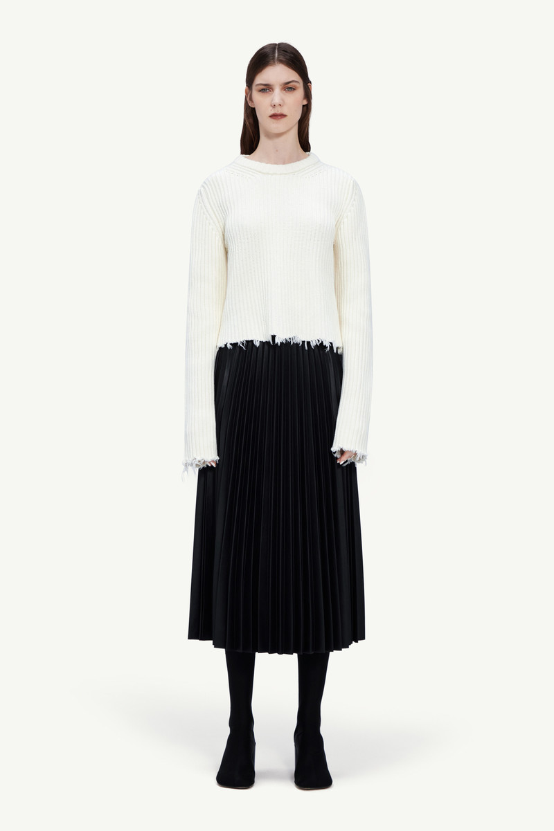 MM6 Maison Margiela Cut-out jumper outlook