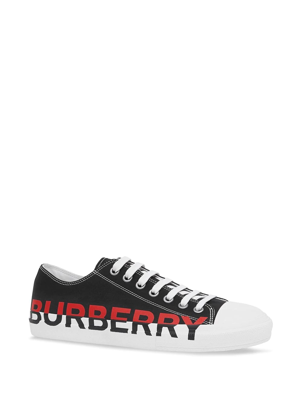 logo print sneakers - 2