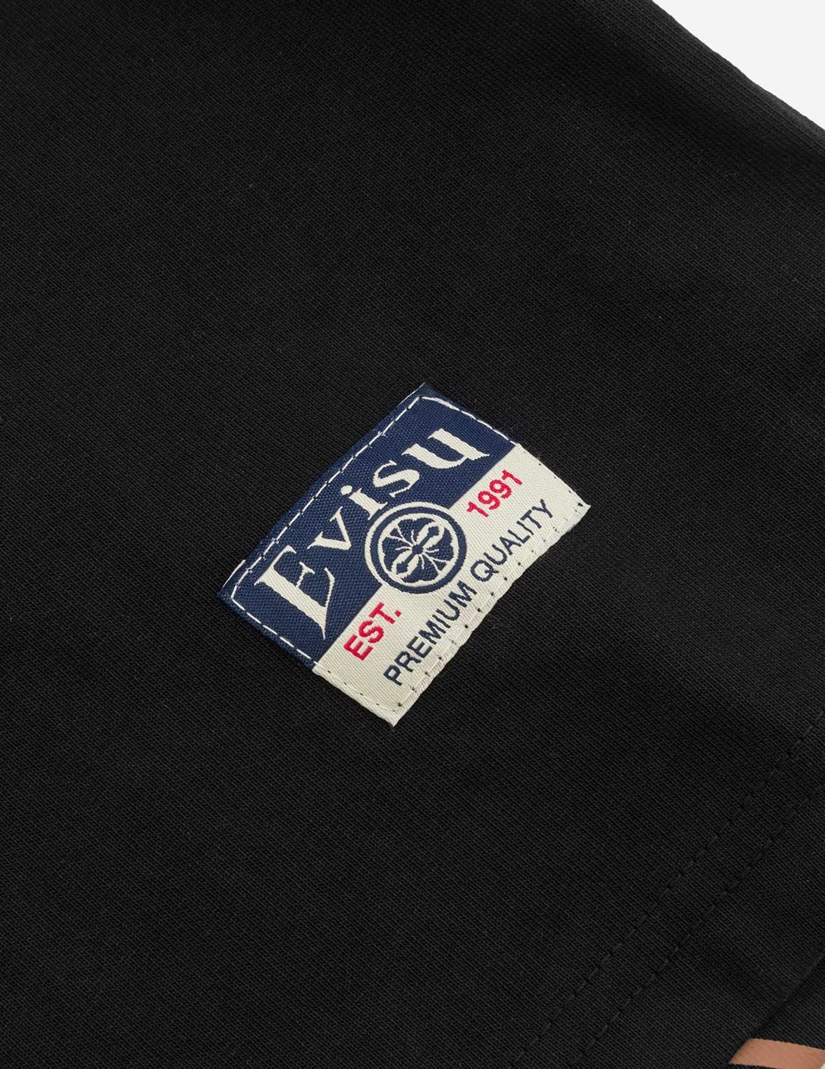 Daruma Print Loose Fit T-Shirt - 8