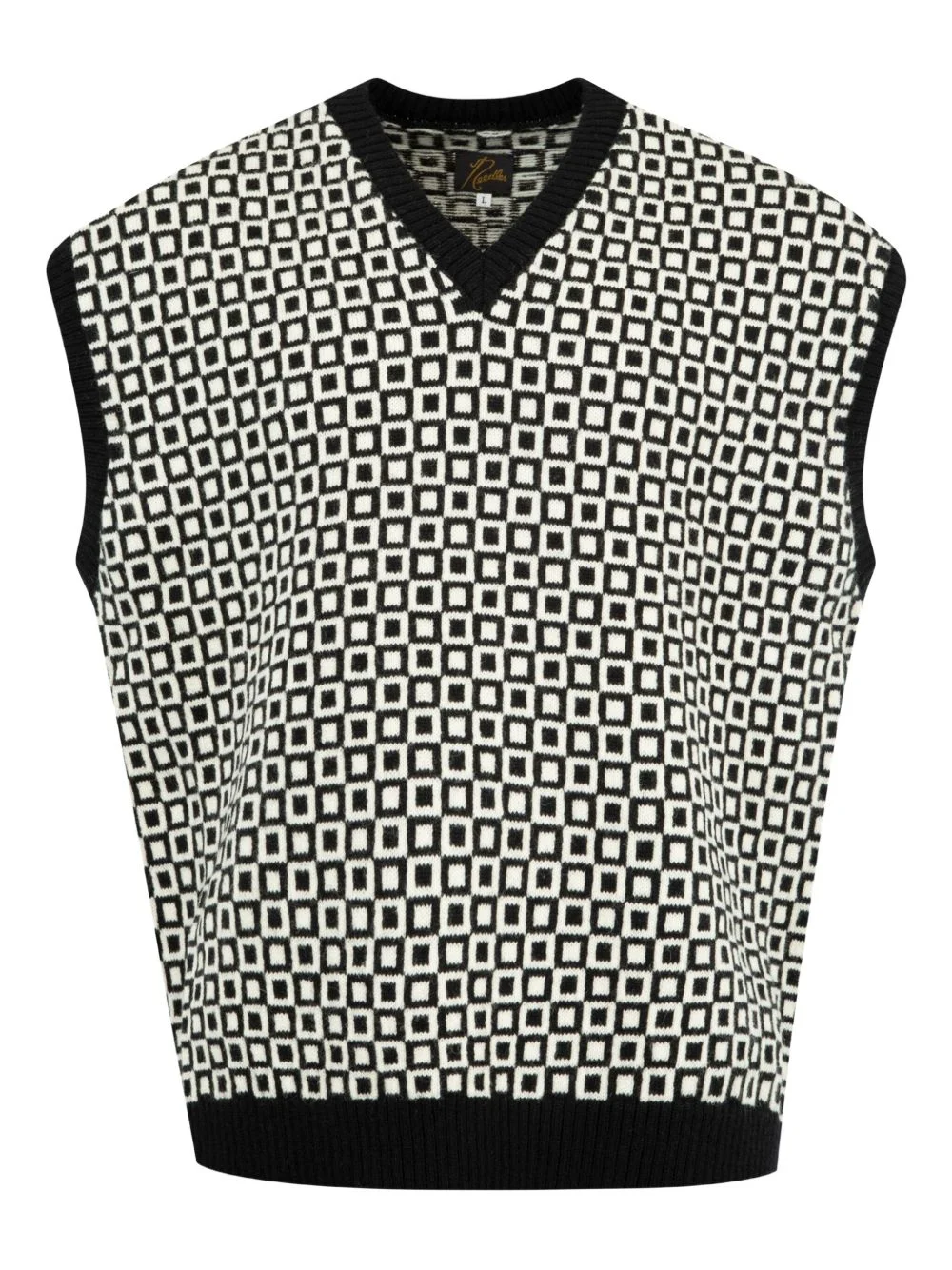 pattern vest - 1