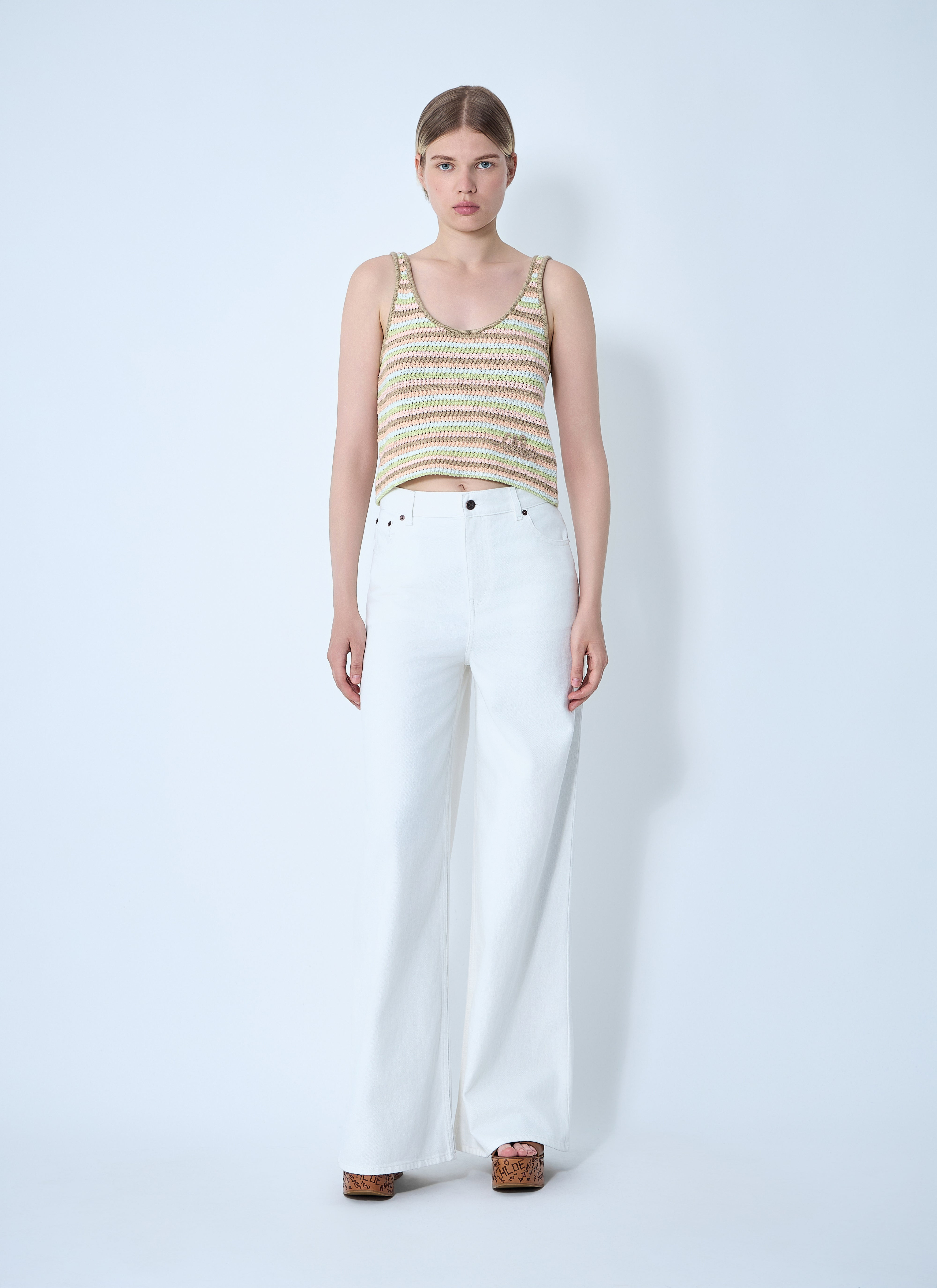 Chloé Women Five-Pocket Jeans - 2