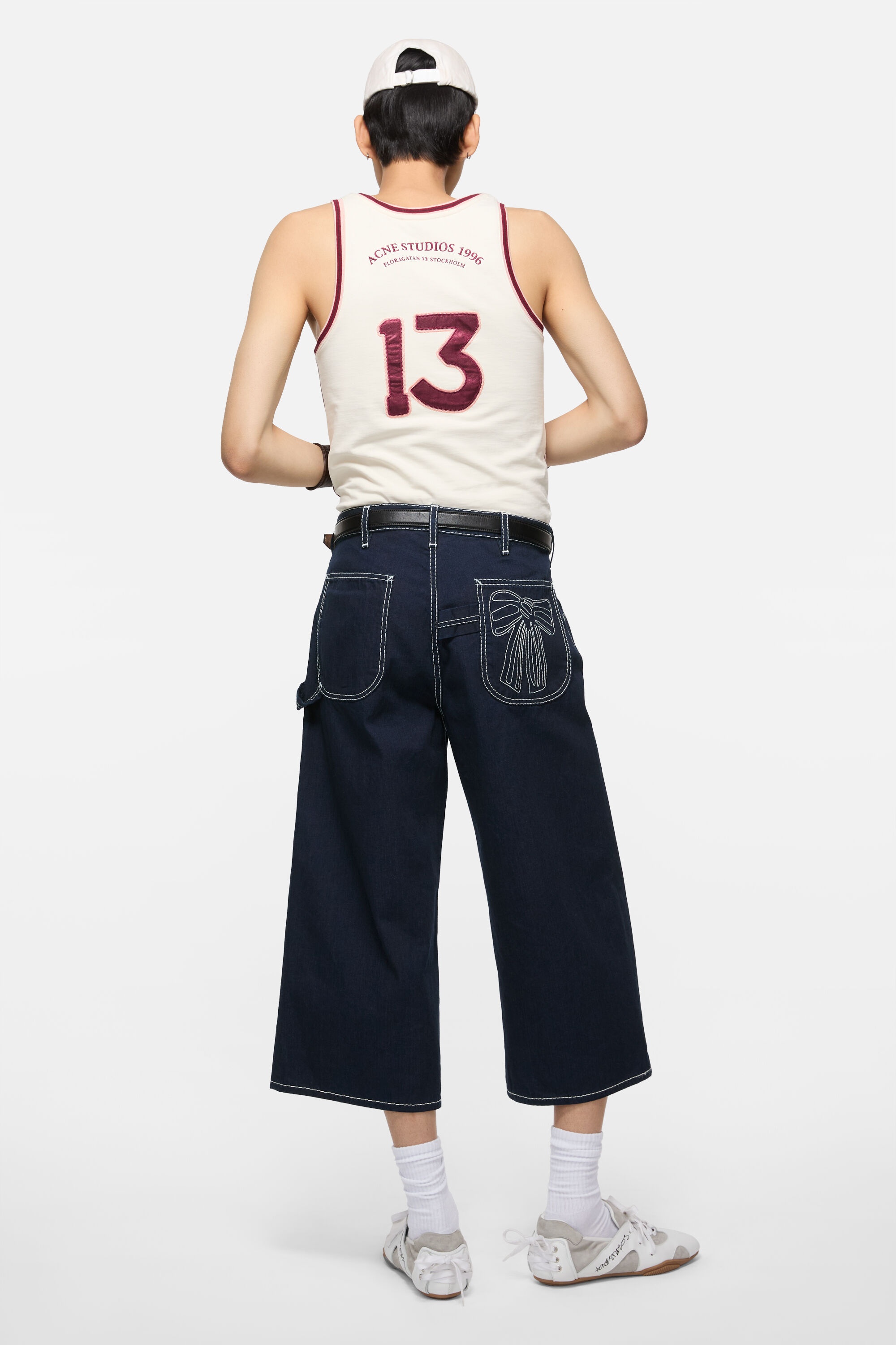Indigo denim trousers - Indigo blue - 3