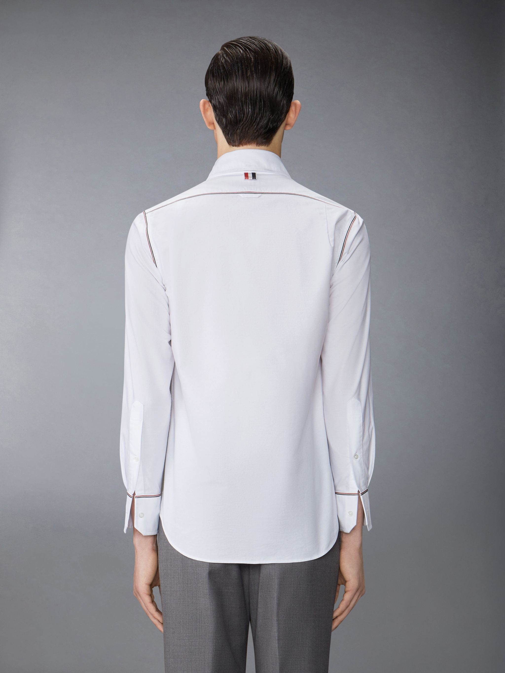 Oxford Grosgrain Framing Shirt - 3