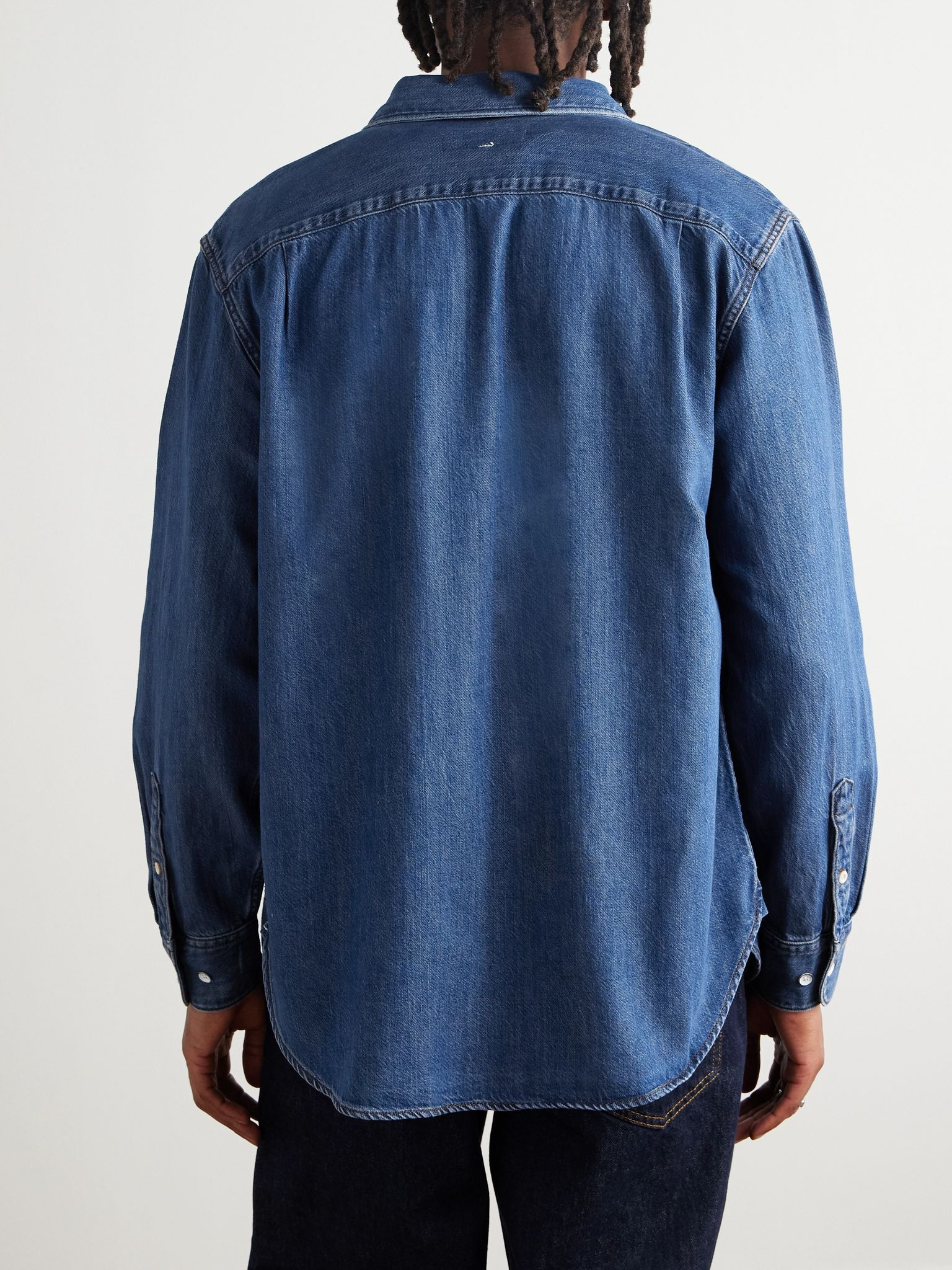Finch Denim Shirt Blue - 3
