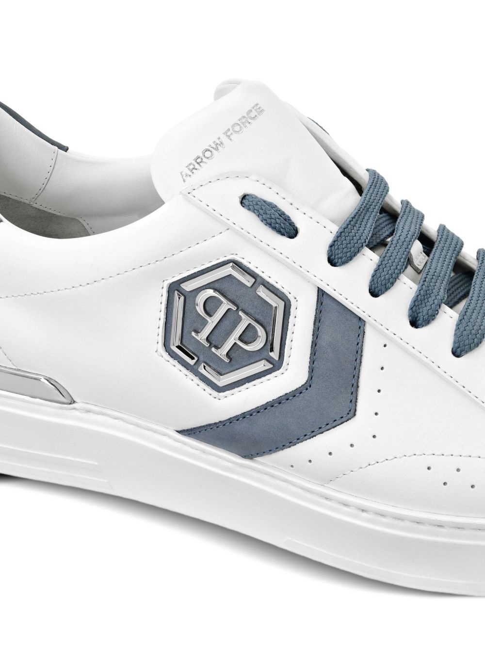 Hexagon low-top sneakers - 4