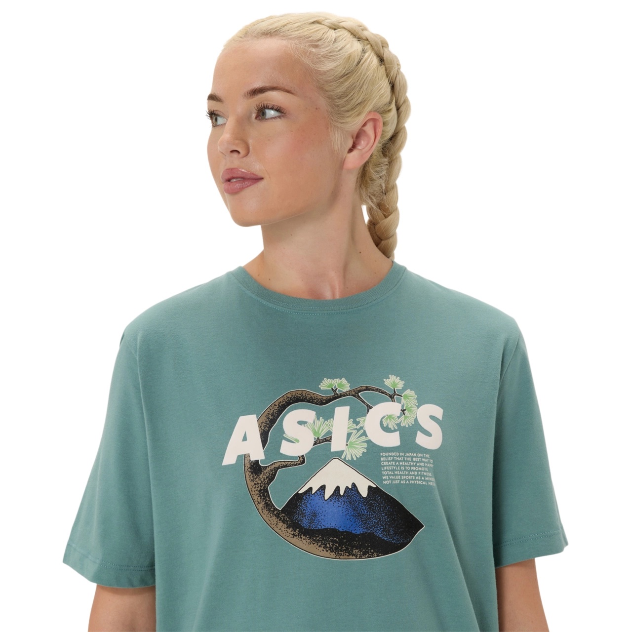 UNISEX ASICS OUTDOOR SHORT SLEEVE TEE - 4