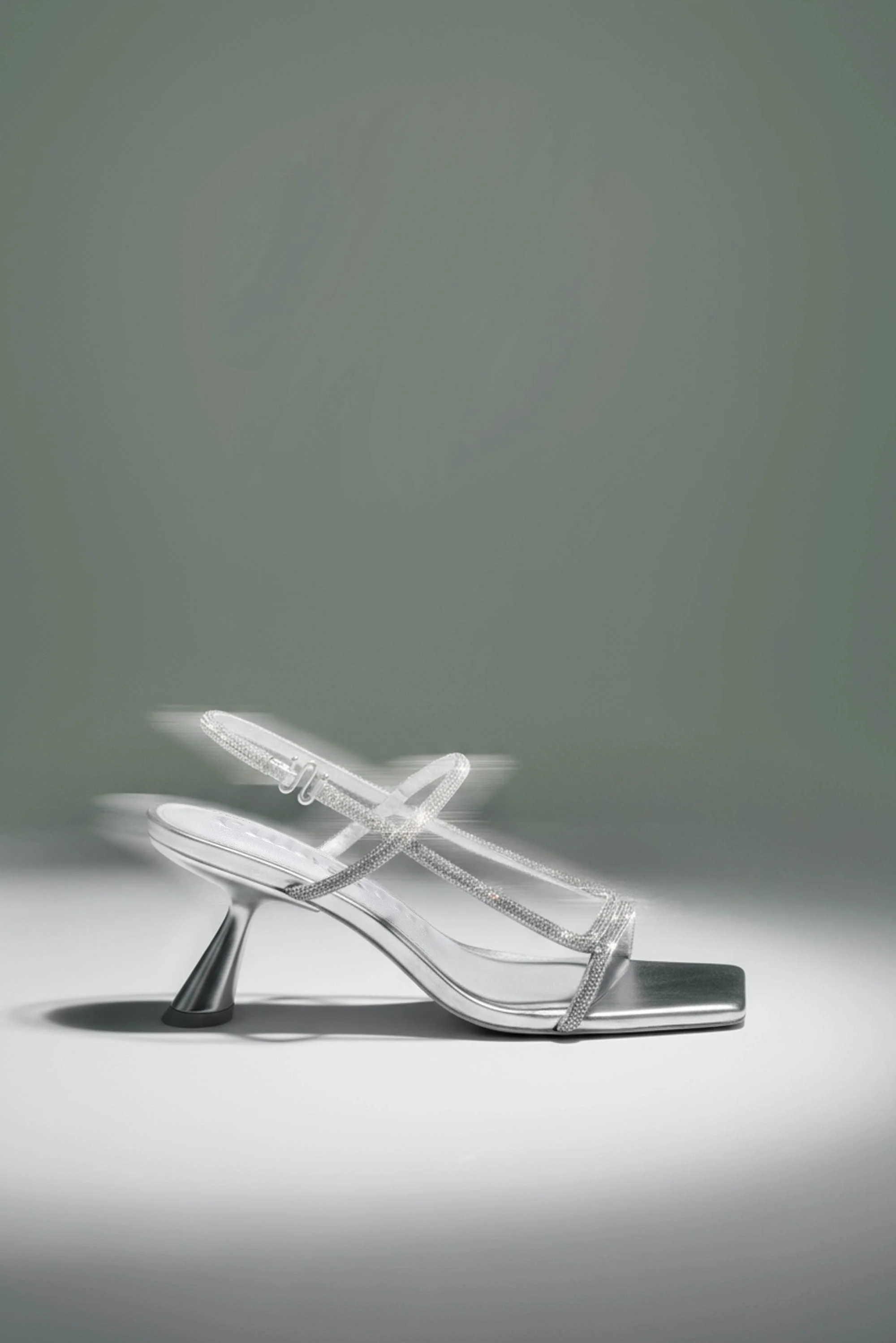 REINA RHINESTONE SANDAL - 1