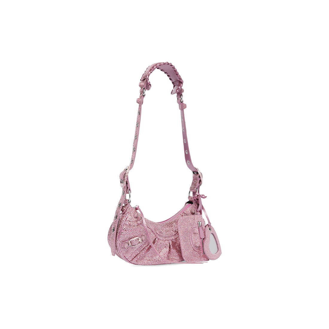le cagole xs shoulder bag with rhinestones - 2