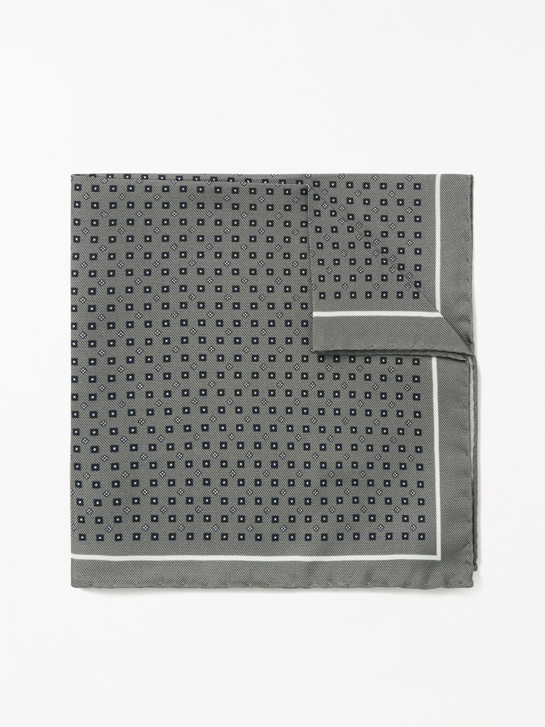 Quadra Silk Handkerchief - 1