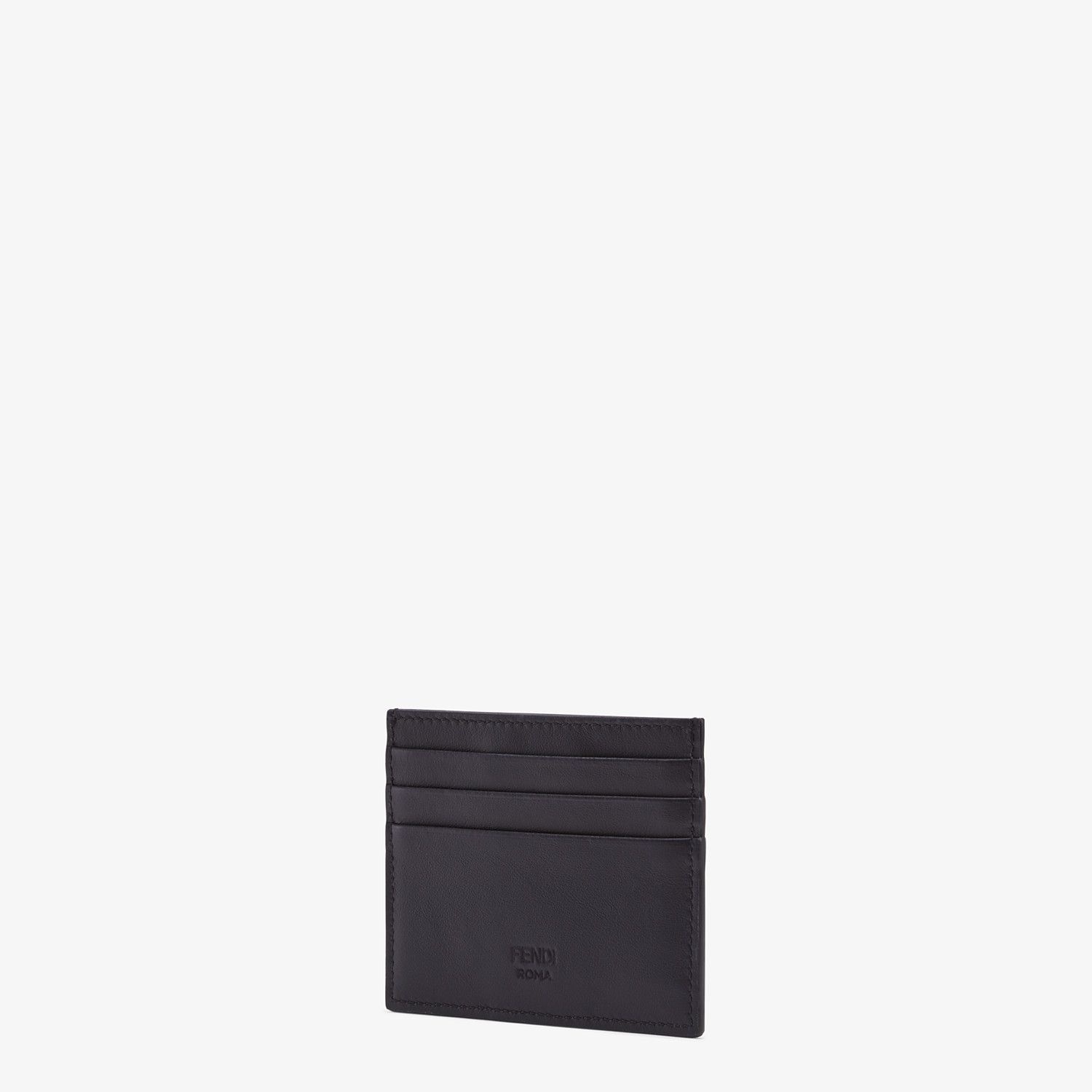 Black calfskin card holder - 2