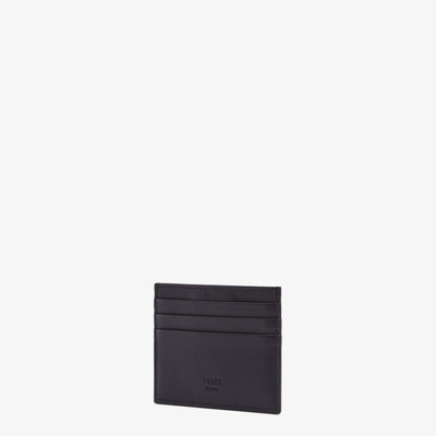 FENDI Black calfskin card holder outlook