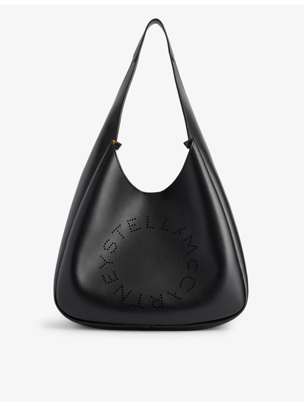 Circle faux-leather shoulder bag - 1