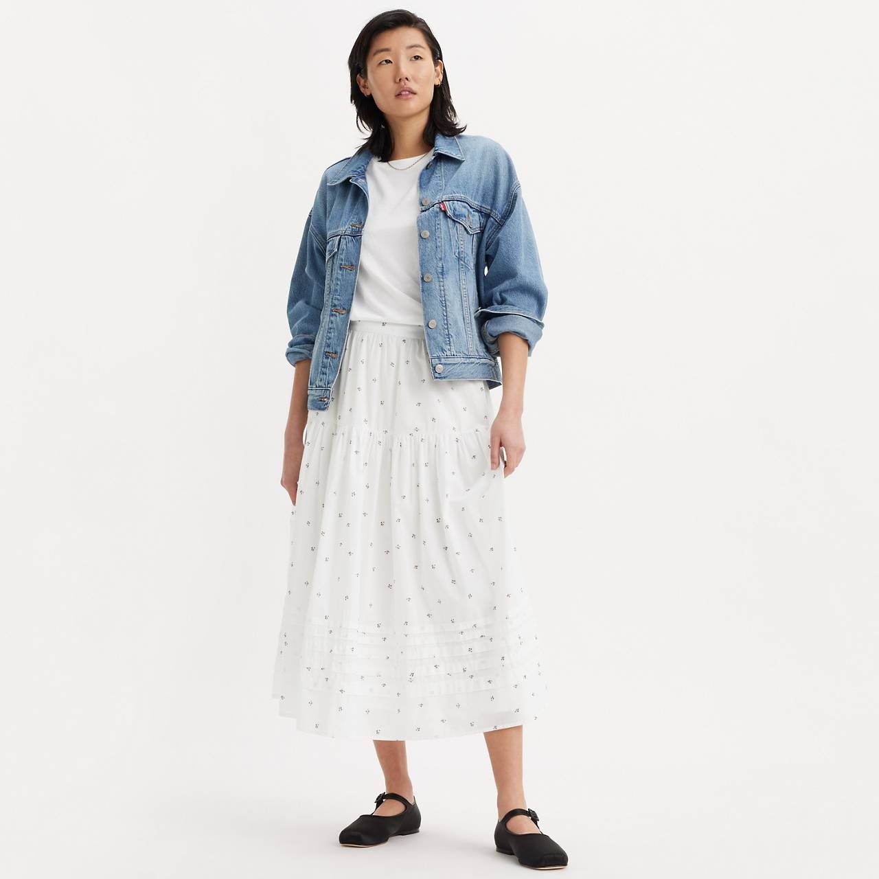 BECCA TIERED SKIRT - 3