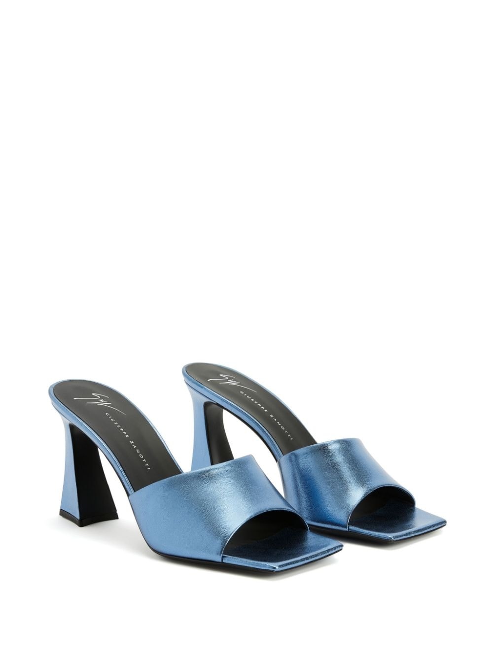 Solhene 85mm leather mules - 2