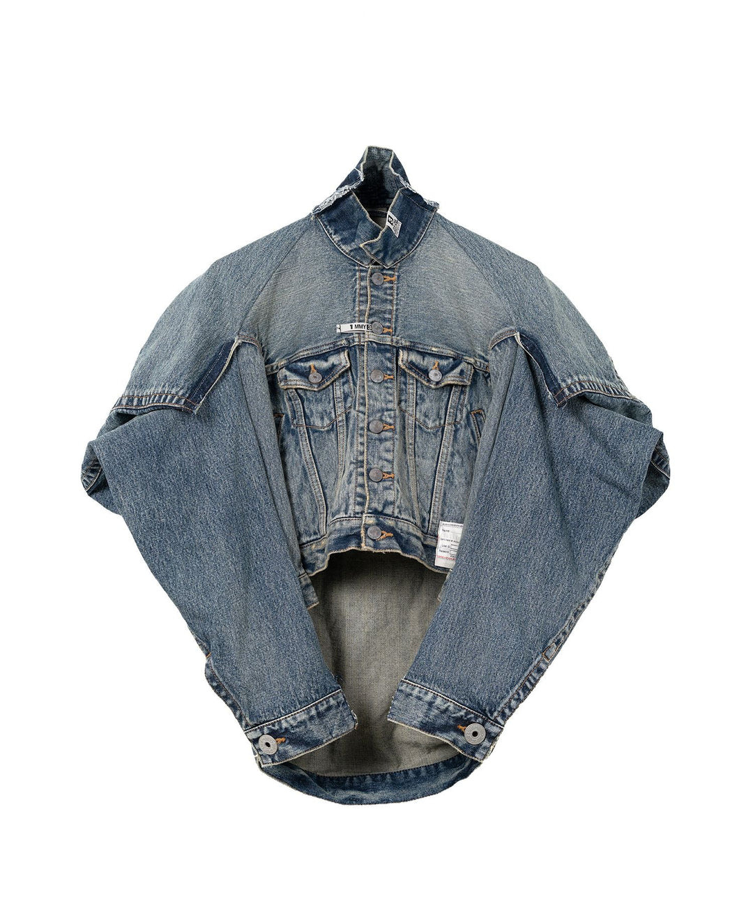 Combinated Denim Jacket - 1