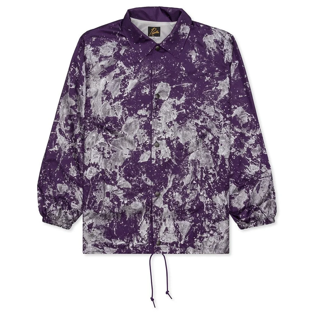 NEEDLES COACH JACKET - PURPLE/SCATTER - 1