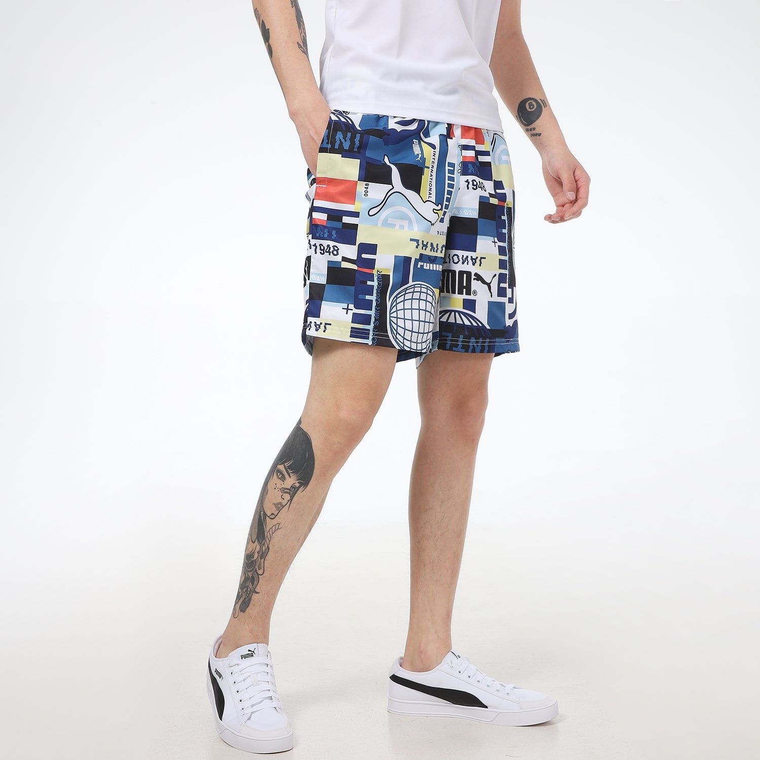 PUMA International AOP Short 'Multicolor' 531486-02 - 5
