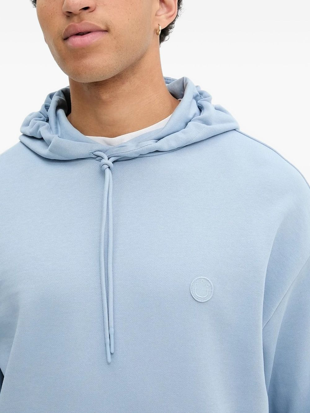 logo-patch hoodie - 3