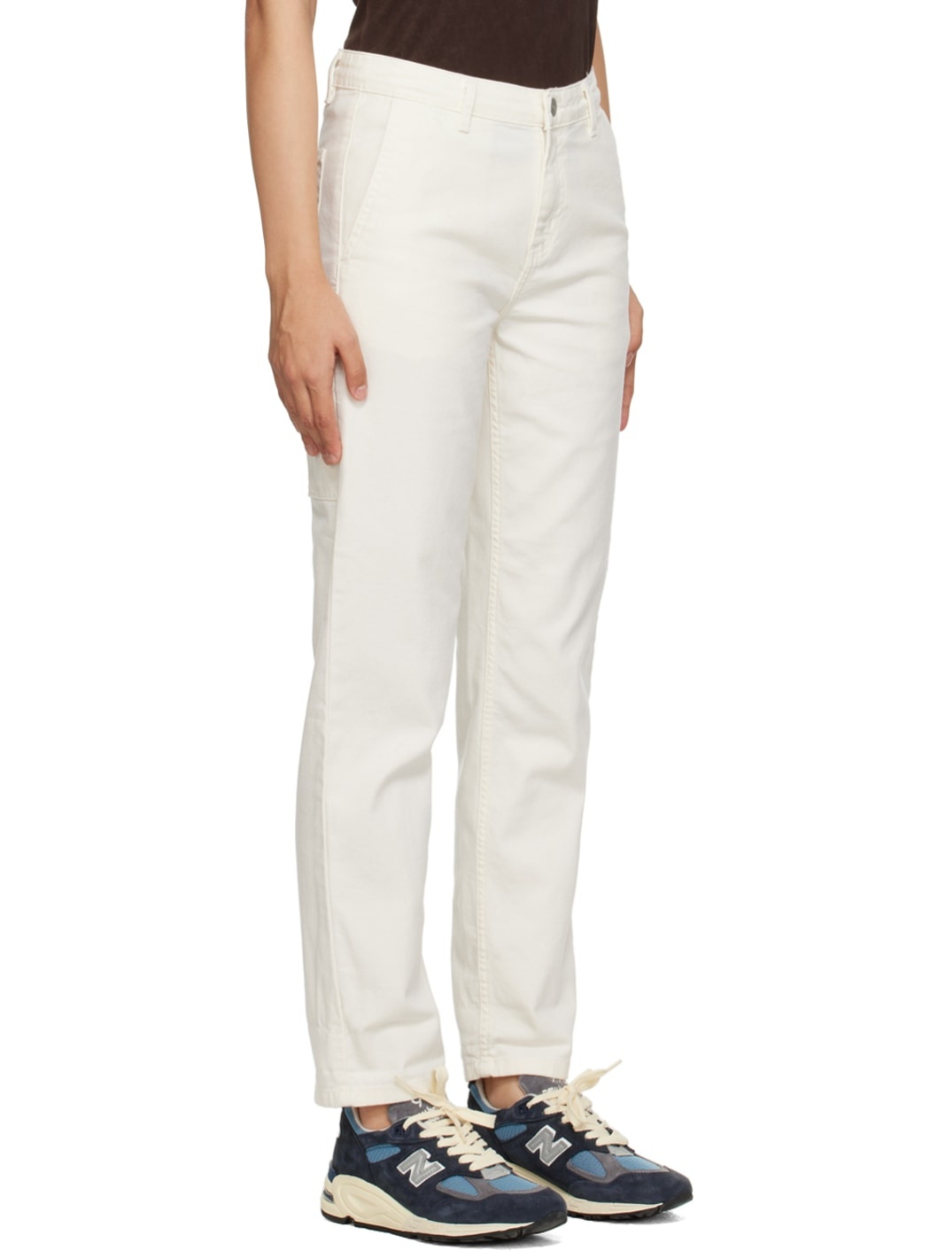 White W'Pierce Jeans - 2