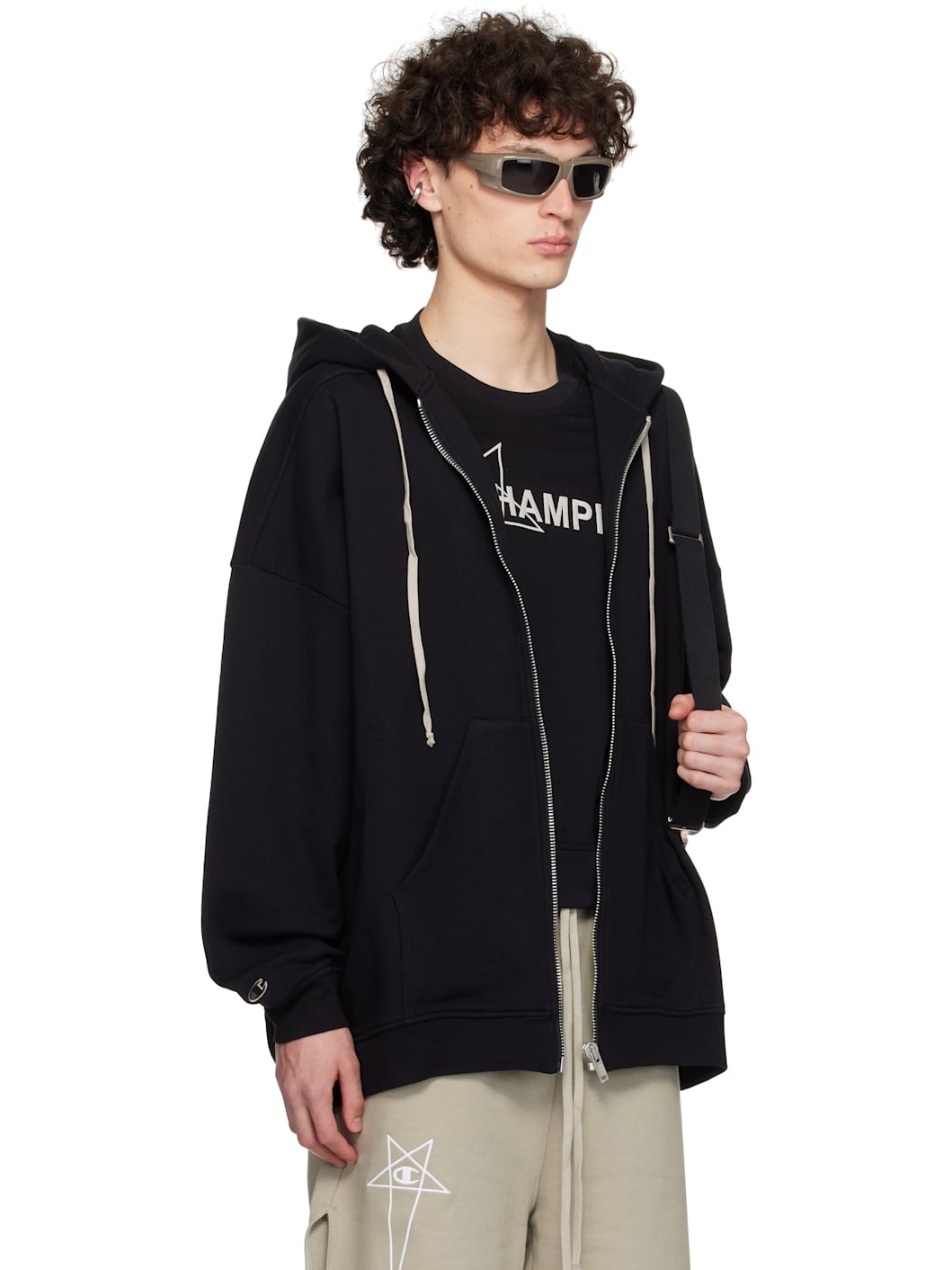 Black Champion Edition Jumbo Jason's Hoodie - 2