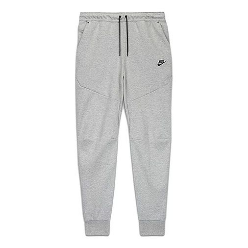 Nike Solid Color Bundle Feet Sports Long Pants light grey CU4495-063 - 1