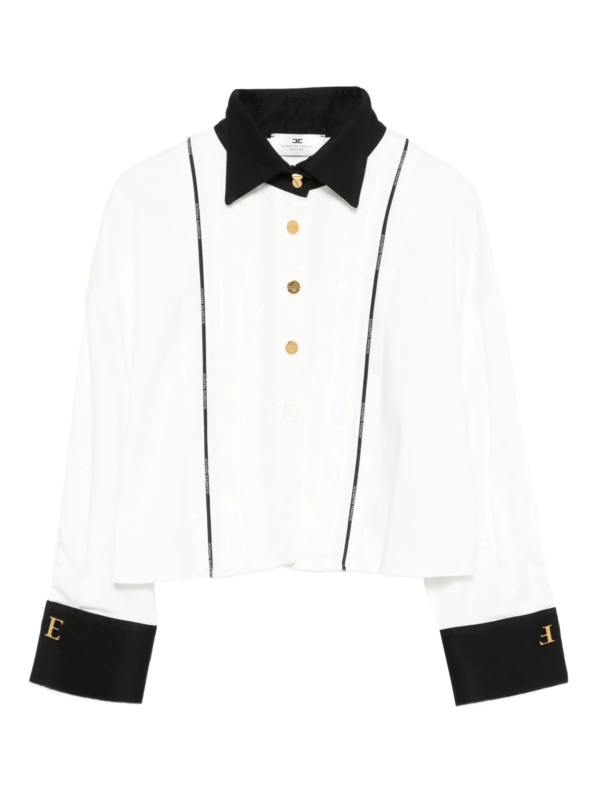 Elisabetta Franchi Pleated Shirt - 1