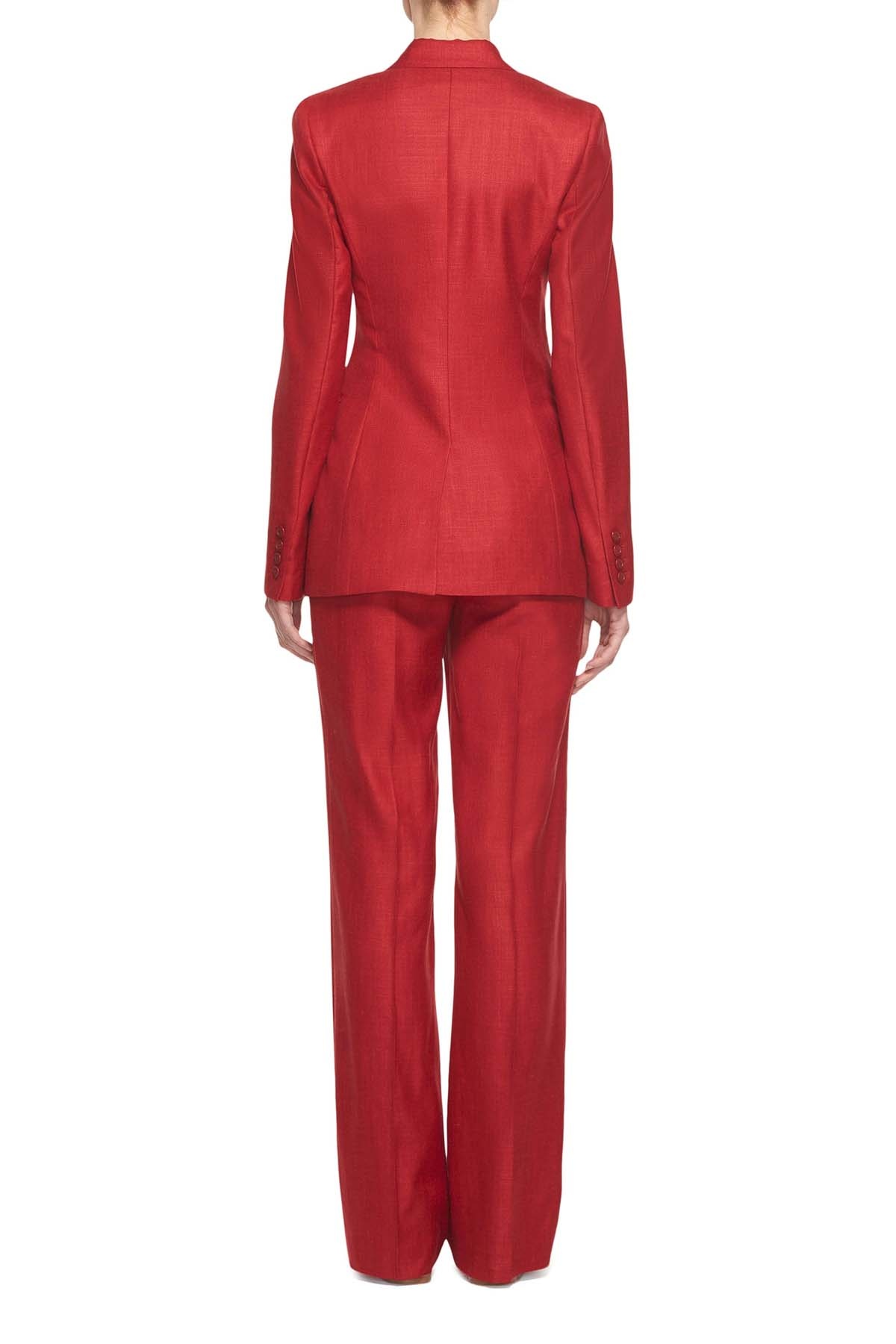 Angela Blazer in Silk Wool with Linen - 5