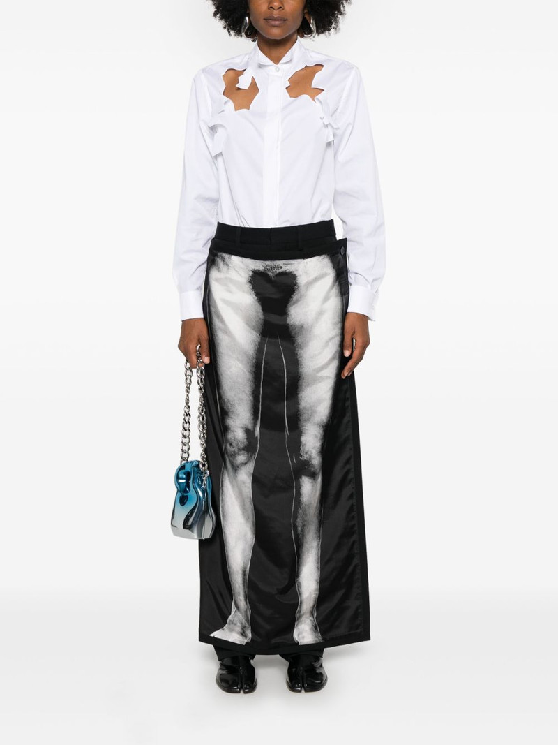 VIKTOR & ROLF cut-out detailing shirt outlook