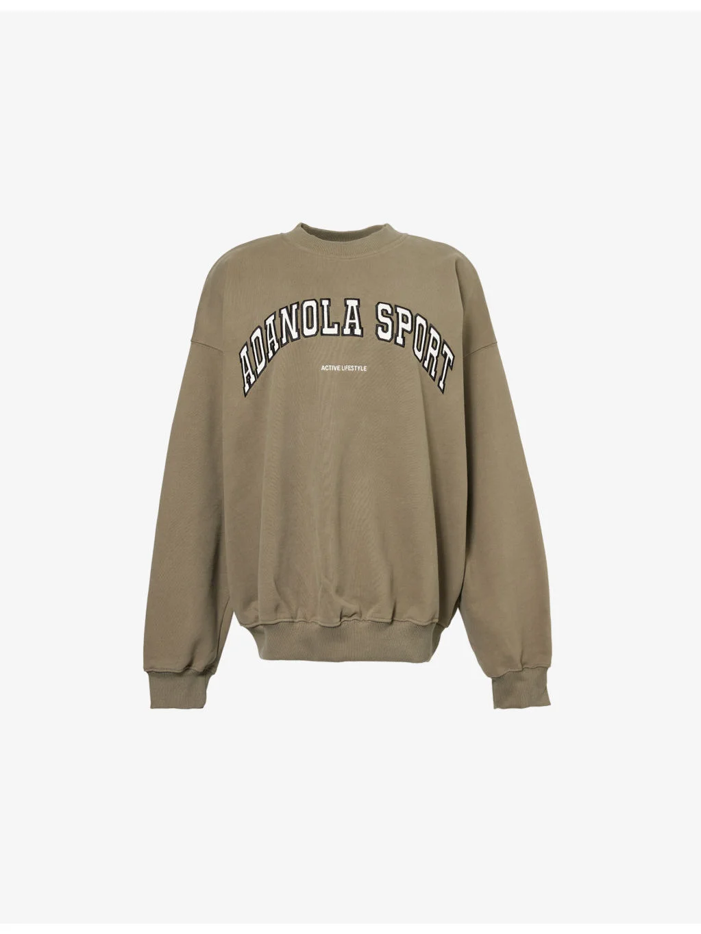 Logo-Embroidered Relaxed-Fit Cotton Sweatshirt - 1