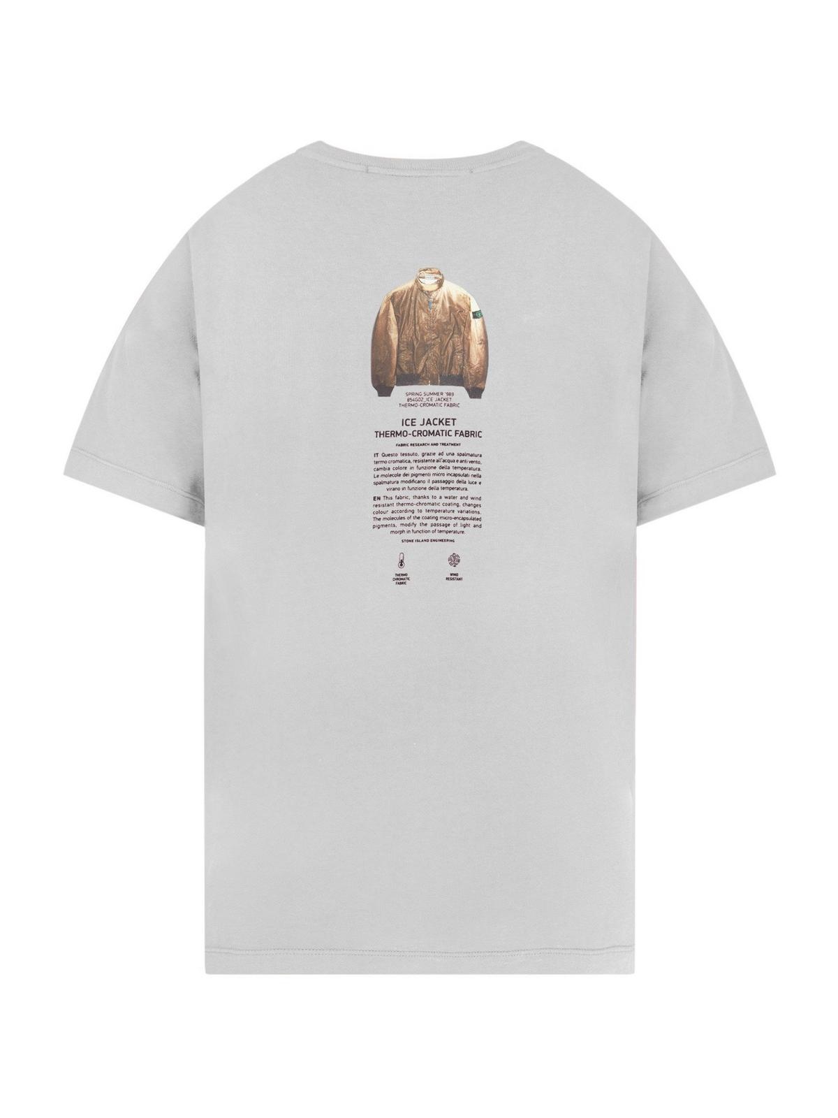 ★人気★【STONE 】★2NS91 'ARCHIVIO' PRINT Tシャ.ツ★ STONE ISLAND (ストーンアイランド) ARCHIVIO プリント クルー