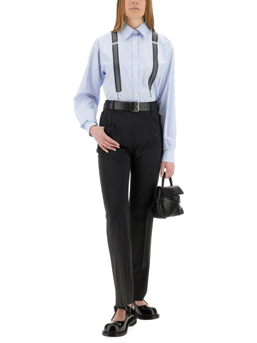 Moschino Women "Suspenders" Shirt - 2