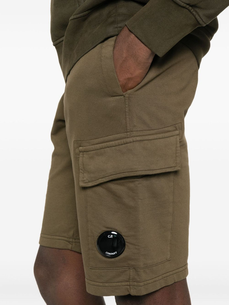 drawstring-waist cargo-pocket shorts 5