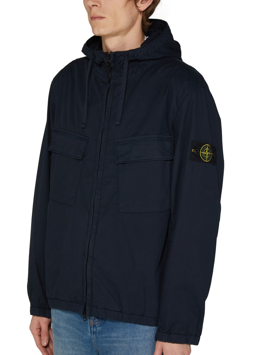 Jacket with logo patch - 4