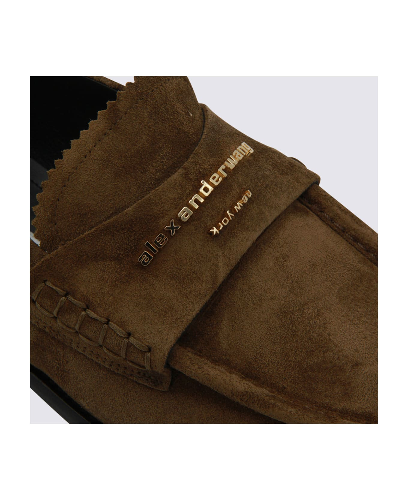 Brown Leather Loafers - 4