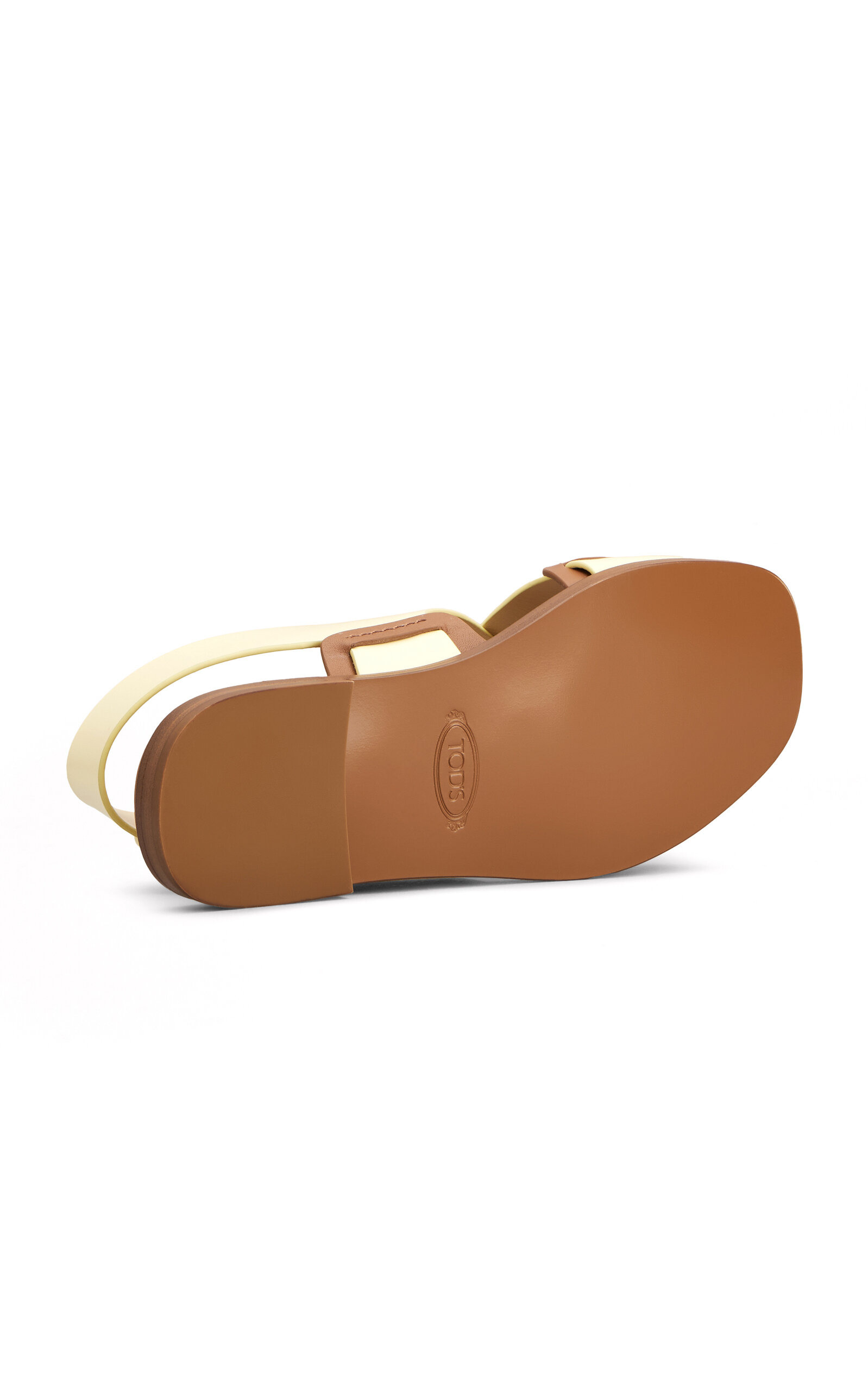 Leather Sandals yellow - 5