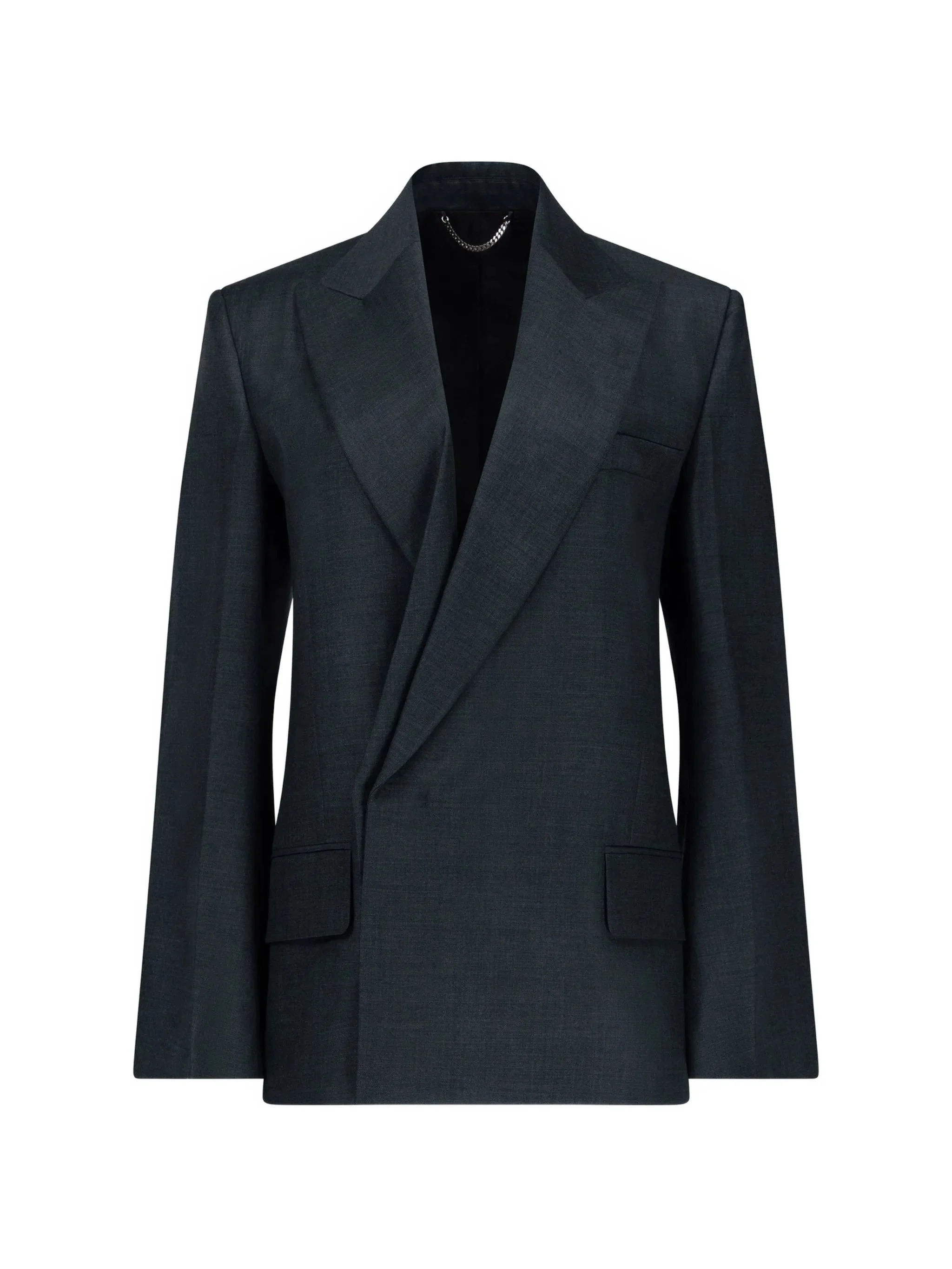 Victoria Beckham Olie Peak-lapel Blazer - 1