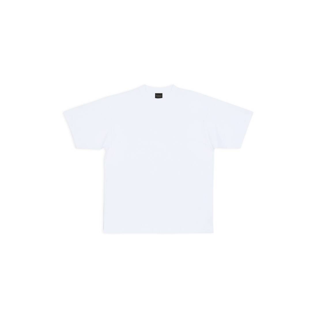 Men's Care Label T-shirt Medium Fit in White - 1