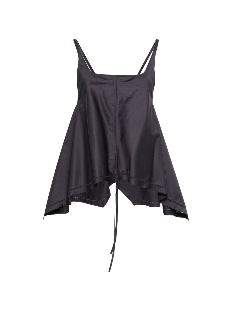 A-line tie-back blouse 1