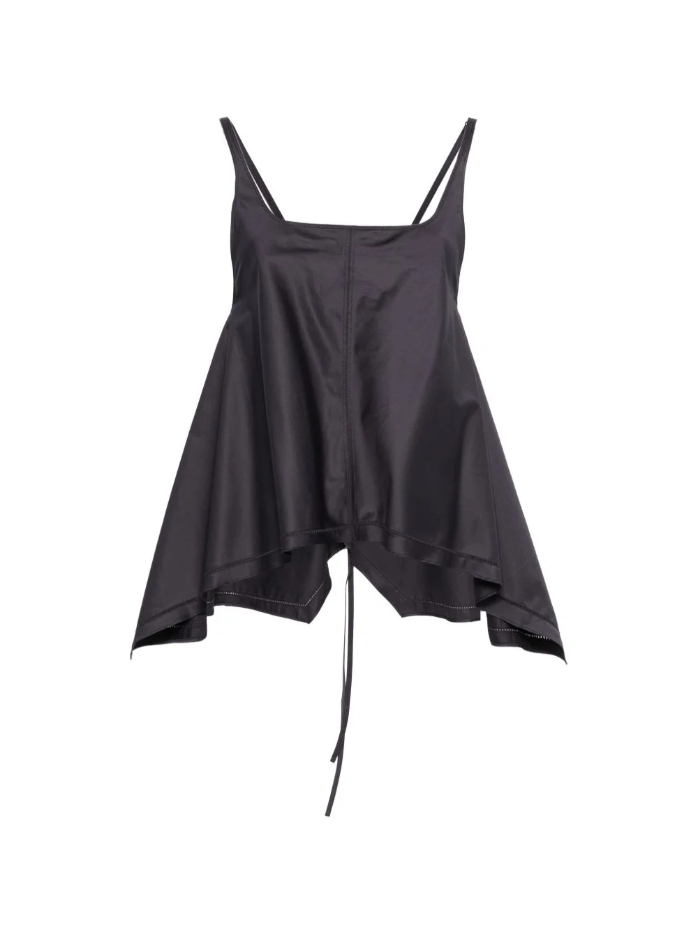 A-line tie-back blouse - 1