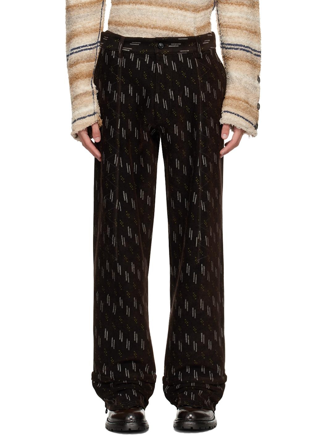 Brown Jacklight Trousers - 1