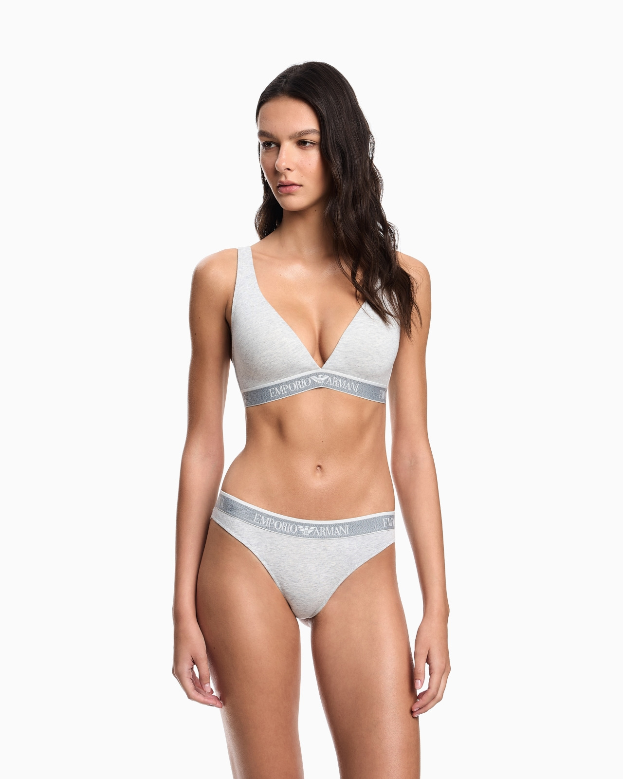 TWO-PACK OF ASV ICONIC ORGANIC-COTTON BRAZILIAN BRIEFS WITH LOGO WAISTBAND - 2