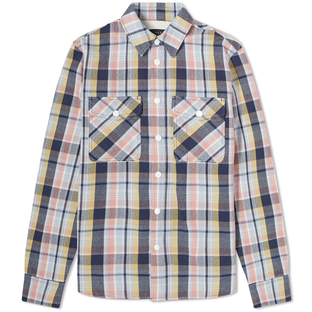 Rag & Bone Japanese Plaid Jack Shirt - 1