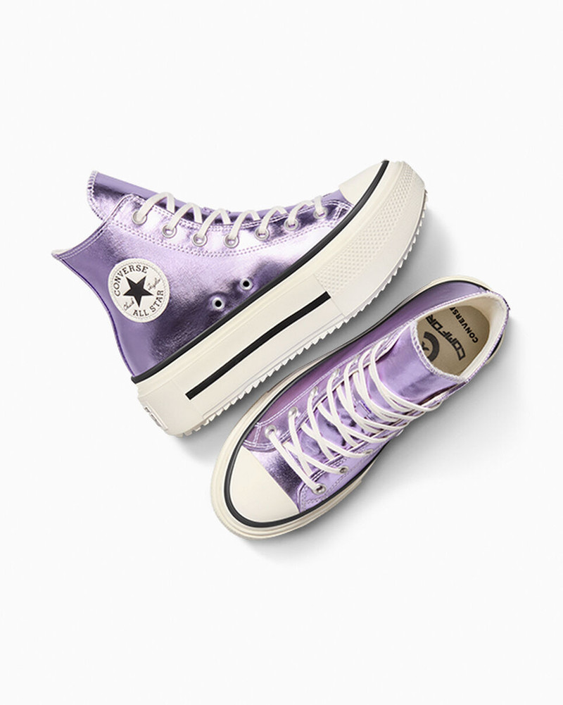 Chuck Taylor All Star Lift Double Stack Platform Metallic 6