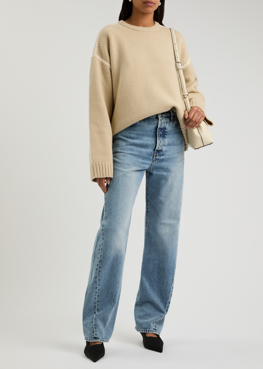 Toteme Twisted Seam Straight-leg Jeans - 4
